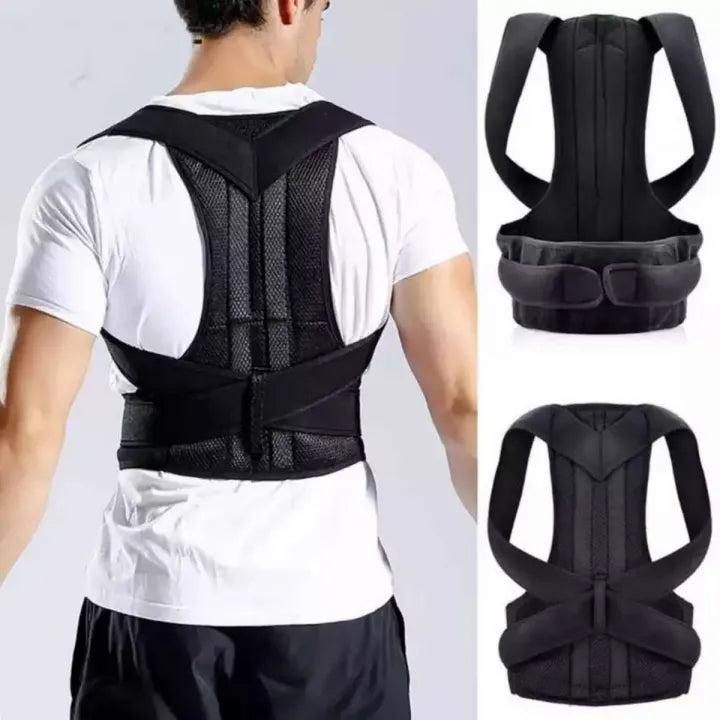 Posture Corrector Belt – Adjustable Back Support for Men & Women