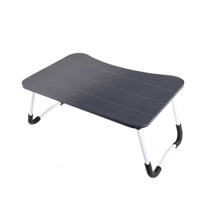 Foldable Laptop Table – Portable Bed Desk with Cup Holder