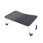 Foldable Laptop Table – Portable Bed Desk with Cup Holder