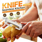 2-in-1 Pro Peeler & Cutter – Stainless Steel Vegetable Fruit Slicer