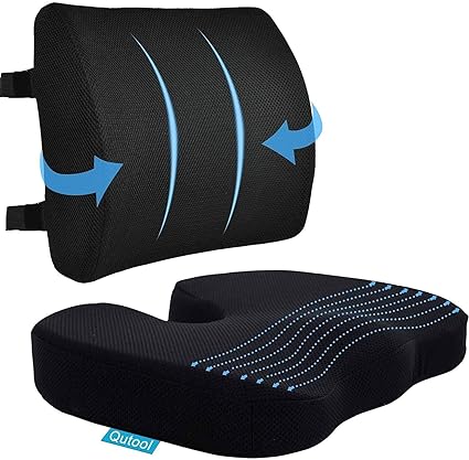 Car Seat Cushion – Memory Foam Comfort Support Pad