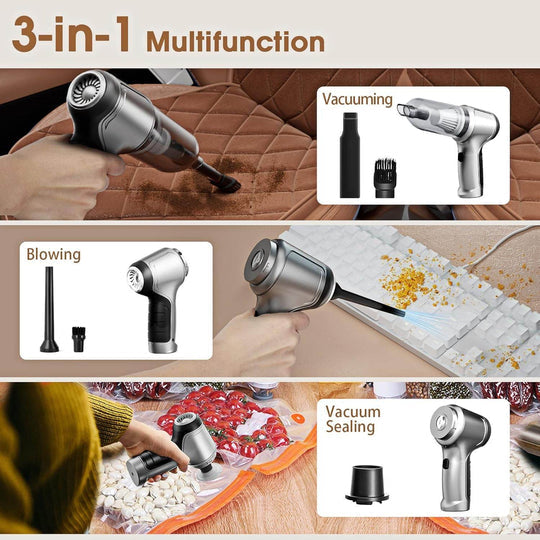 Handheld Vacuum Cleaner – Cordless Rechargeable Mini Cleaner