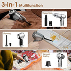 Handheld Vacuum Cleaner – Cordless Rechargeable Mini Cleaner