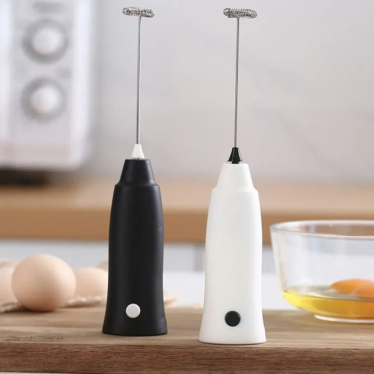 Electric Milk Frother – Rechargeable Handheld Coffee Foam Maker