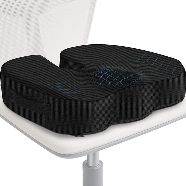 Car Seat Cushion – Memory Foam Comfort Support Pad Hover Image