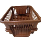 Sink Organizer Rack – Kitchen Sponge & Soap Holder Storage