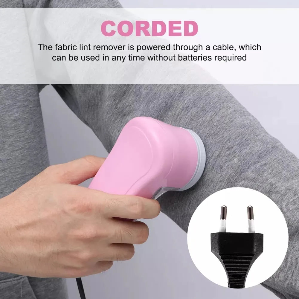 Electric Lint Remover – Rechargeable Fabric Shaver for Clothes