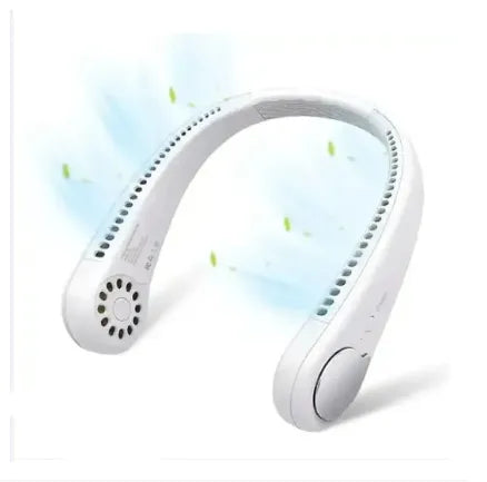 Portable Neck Fan – Rechargeable Bladeless Hands-Free Cooler