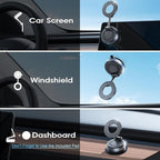 Magnetic Car Phone Holder – Dashboard Mount (Strong Grip)